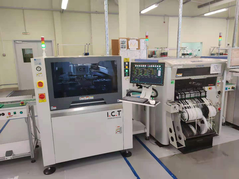 Säädettävä nopeustarkastus SMT PCB kuljetin valolla