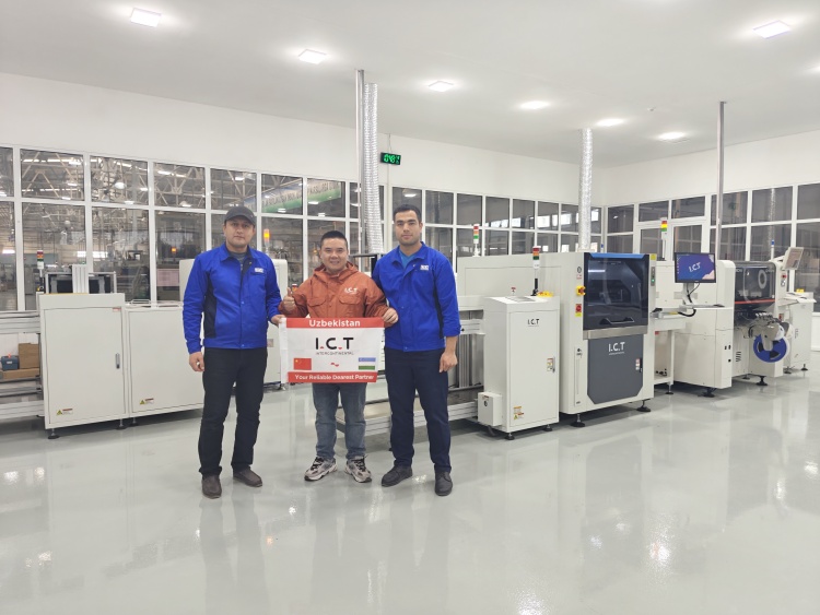ICT SMT Line Automotive PCBA Uzbekistanissa