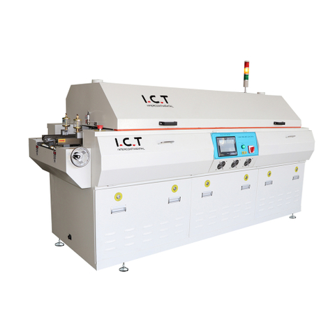 ICT-T6 |LED SMD Reflow juotosuunin lämpöprofiili SMD Reflow kone