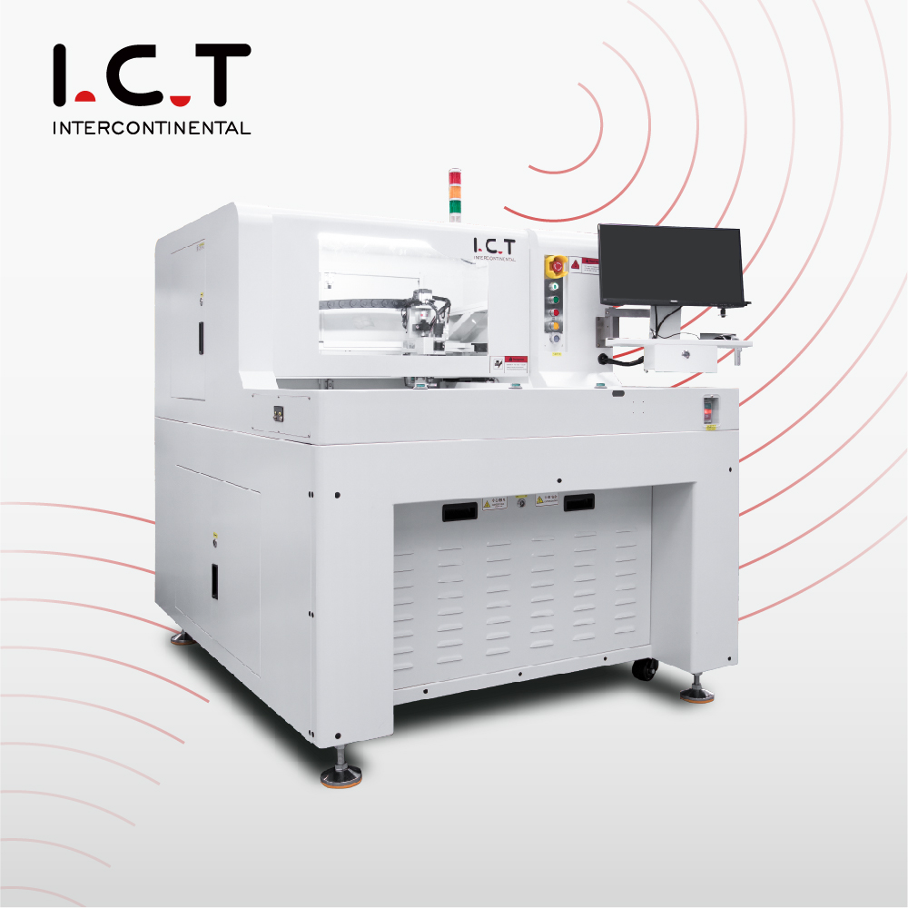 ICT |Inline PCB-levyn leikkauskone SMT-reititin