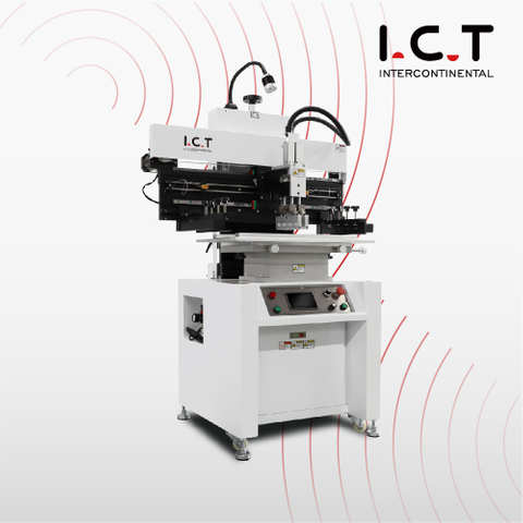 ICT SMT puoliautomaattinen stensiilitulostin juotospastatulostuskone