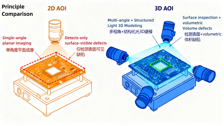 Periaate Vertailu 2D VS 3D AOI