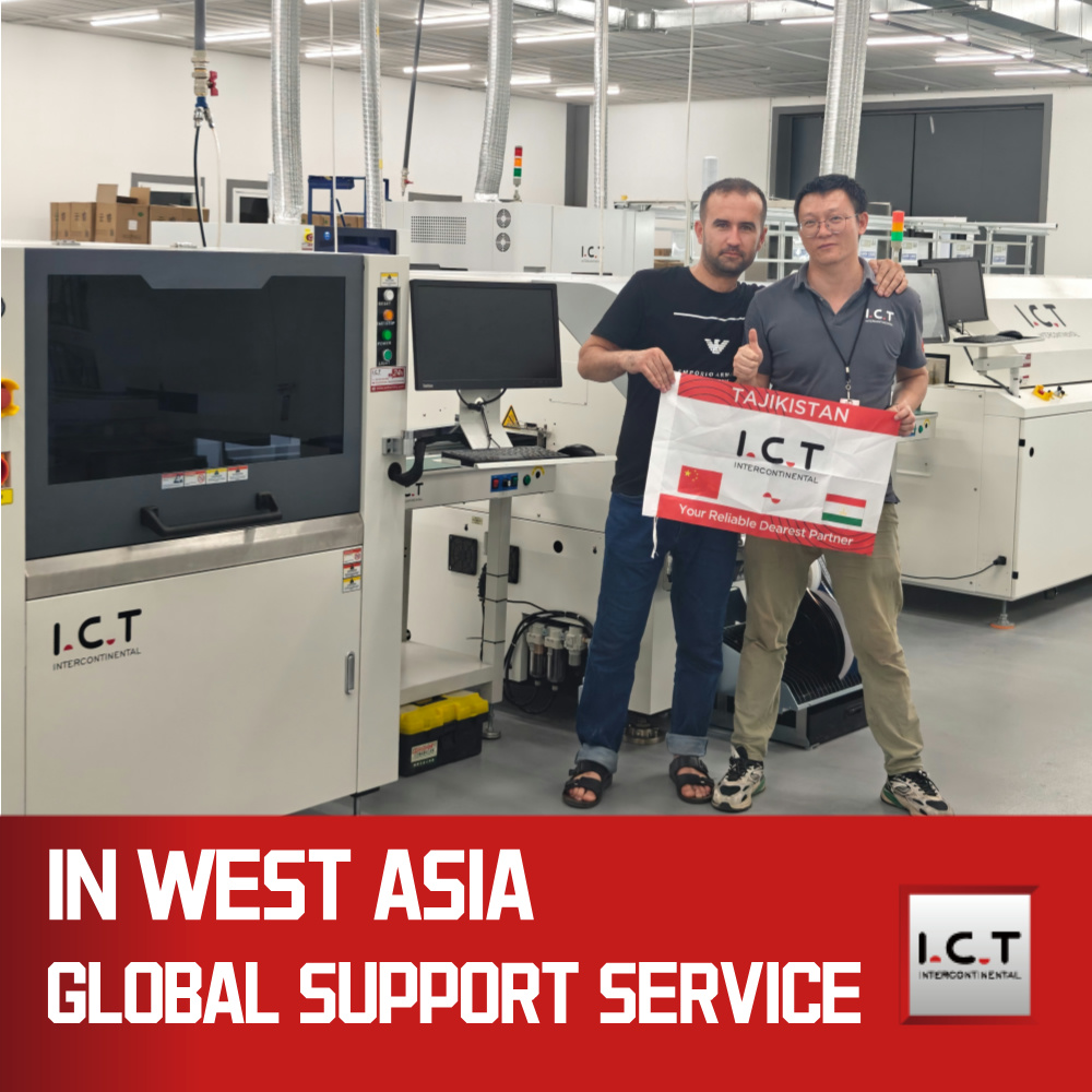 ICT-6534 | SMT Juotospastatulostuskone PCB-kokoonpanoon