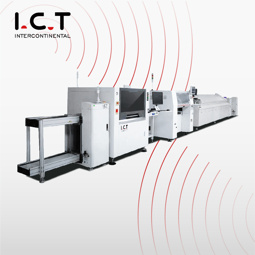 ICT |Automaattinen SMT-tuotantolinja PCBa-kone