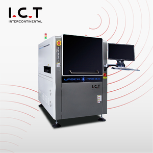 ICT |Kuitu 50w lasermerkintäkoneen täysi kansi