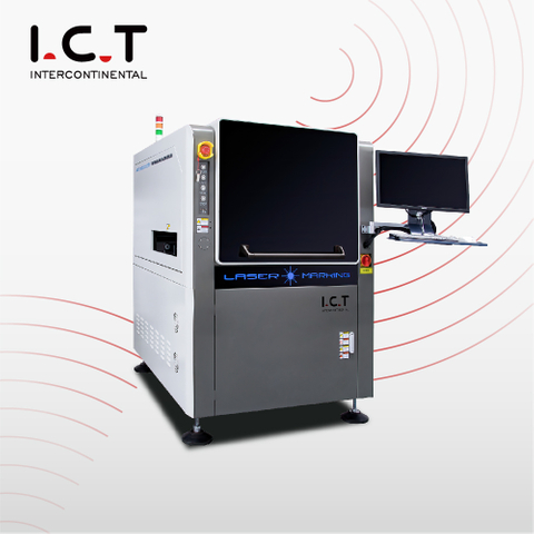 ICT |50w kuitutulostus lasermerkintäkone