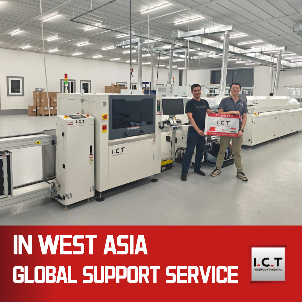 ICT | PCB automaattinen tulostuskoneen juotosliitänäyttö SMT