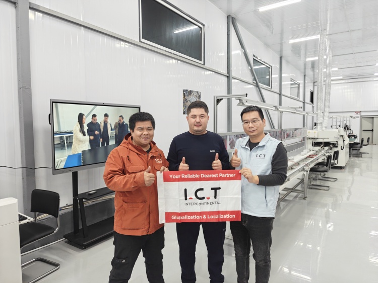 DIP-tuotantolinja l&auml;pireikien kokoonpanoa varten