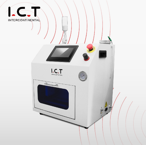 ICT-24 | SMT Nozzle Cleaner Poimi ja aseta koneen suuttimien puhdistuskone 