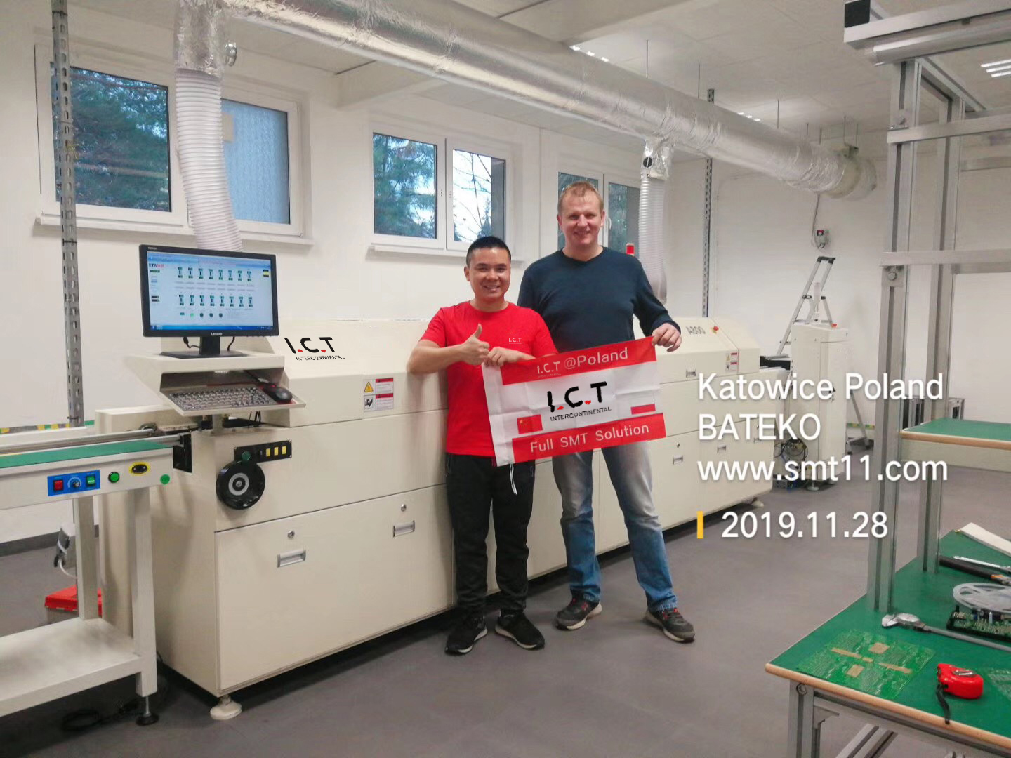 PCB-purkaja, smt-reflow, PCB-reflow-uuni