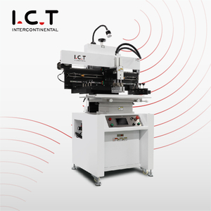 ICT-P3 |Puoliautomaattinen SMT Dual Squeegee PCB -tulostin erittäin tarkasti