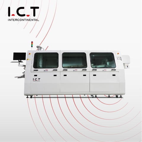 ICT-Acrab350 |Korkean stabiilisuuden DIP PCB typen aaltojuottokone