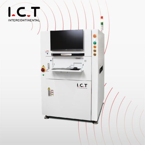 ICT-S400D |3D SPI Solder Paste -tarkastuskone Smt 