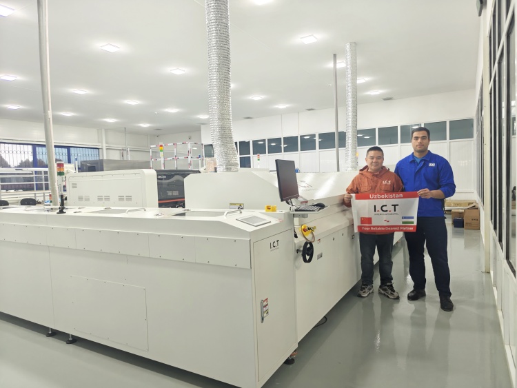 ICT PCB-k&auml;&auml;nn&ouml;skone Uzbekistanissa