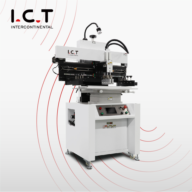 ICT |SMT Puoliautomaattinen stensiilitulostin Sp 400v