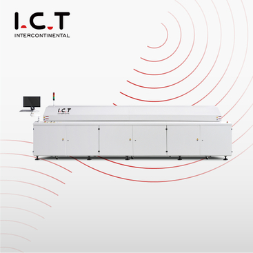 ICT-Lyra622N |Lyijytön SMD Dual Rails Reflow juotosuunikone