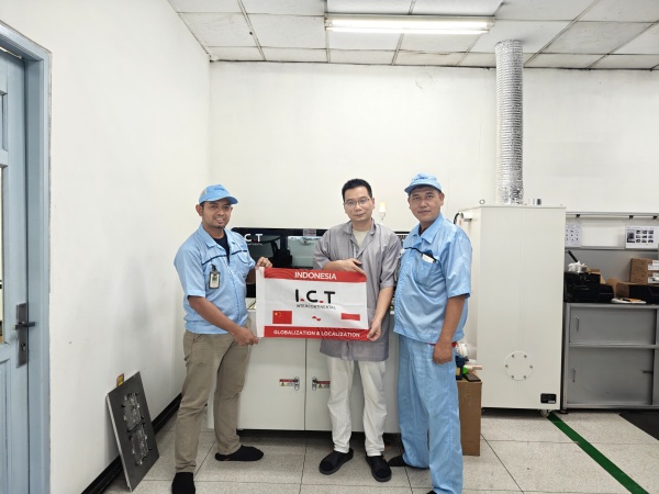 ICT: n globaali tuki EMS: lle Depaneling Machin kanssa Indonesiassa