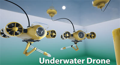smt-tuotantolinja vedenalaisille droneille