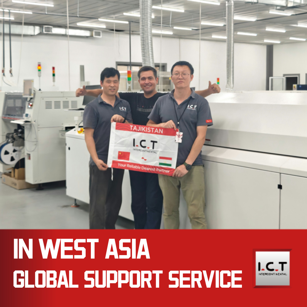 ICT | Kustannustehokas SMT Hitsaus Reflow Juotos Reflow uunikone 600mm