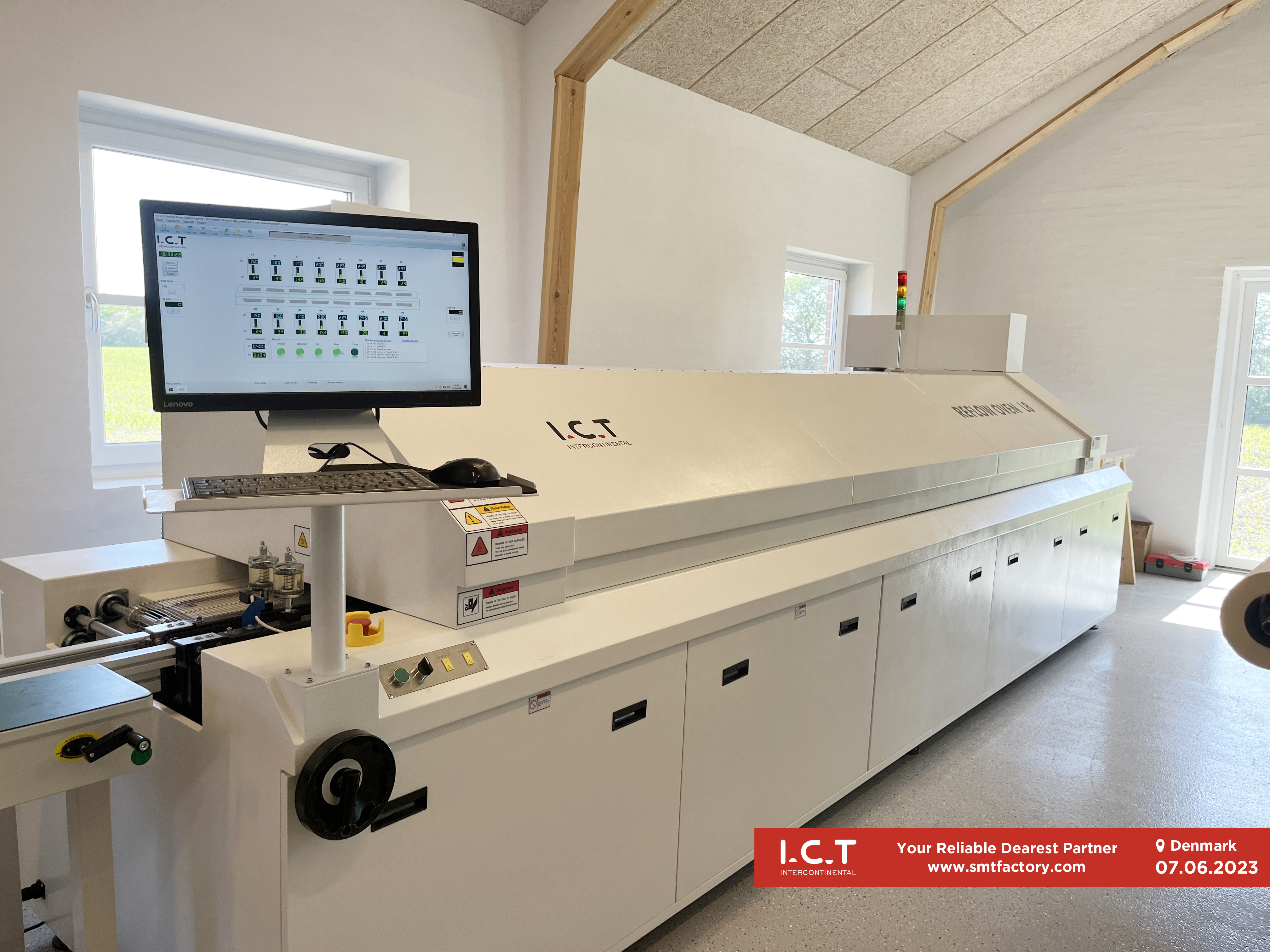 Reflow uuni
