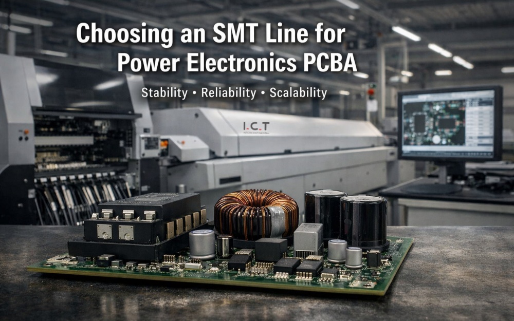 SMT-linjan valitseminen Power Electronics PCBA:lle