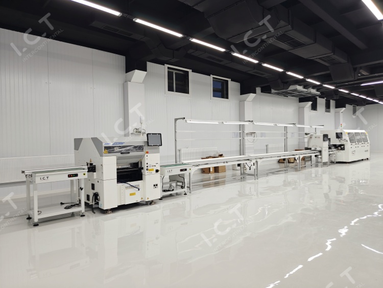 ICT DIP -tuotantolinja Uzbekistanissa