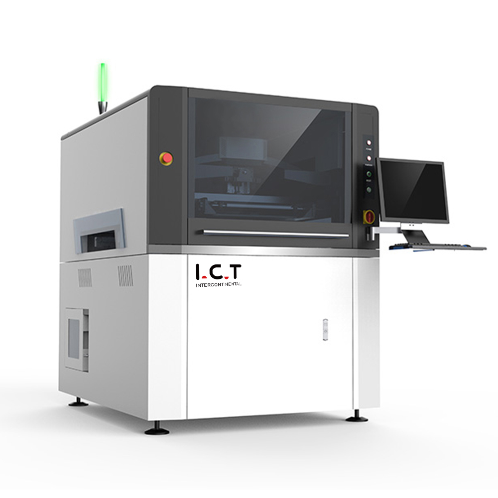 ICT |Automaattinen ruostumattomasta teräksestä valmistettu SMT Steel stensiilitulostin Mukautettu