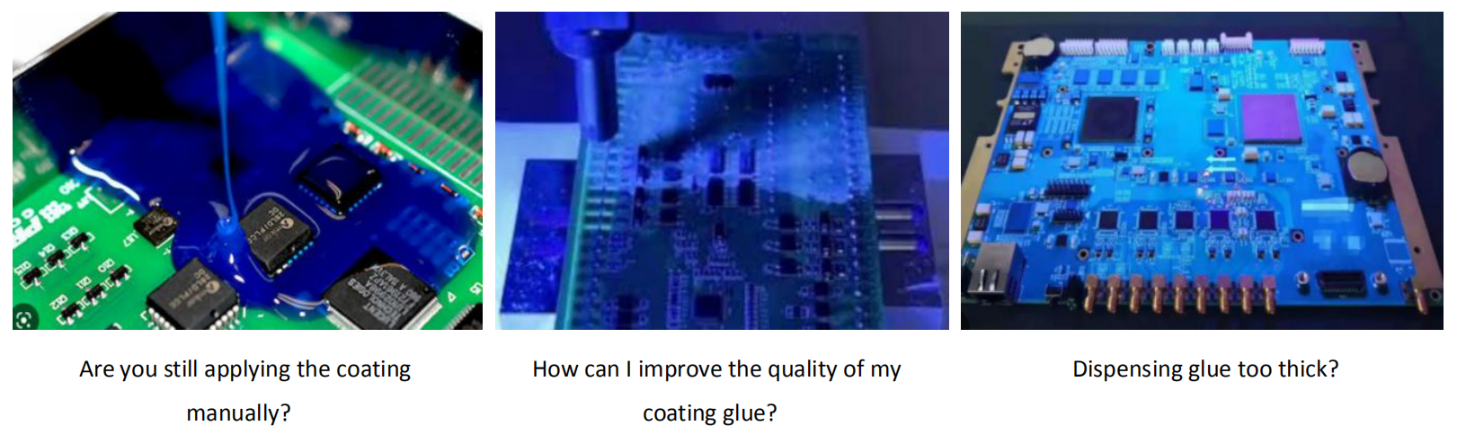 prosessi PCBA Conformal Coating Machine -koneella