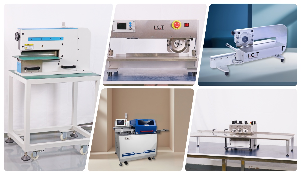 0-3 ICT PCB V-leikkauskone