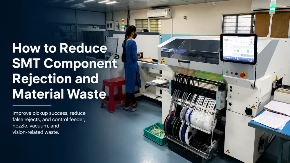 Kuinka v&auml;hent&auml;&auml; SMT-komponenttien hylk&auml;&auml;mist&auml; ja materiaalihukkaa.webp