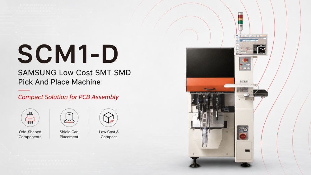 SCM1-D SAMSUNG Edullinen SMT SMD:n ker&auml;ilykone