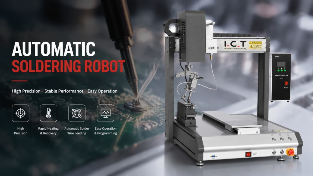 ICT automaattinen juotosrobotti