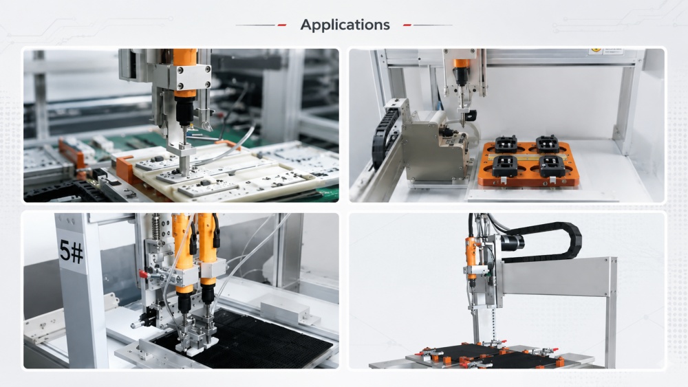 Automatic Screwing Robot applications Automaattiset ruuvausrobottisovellukset