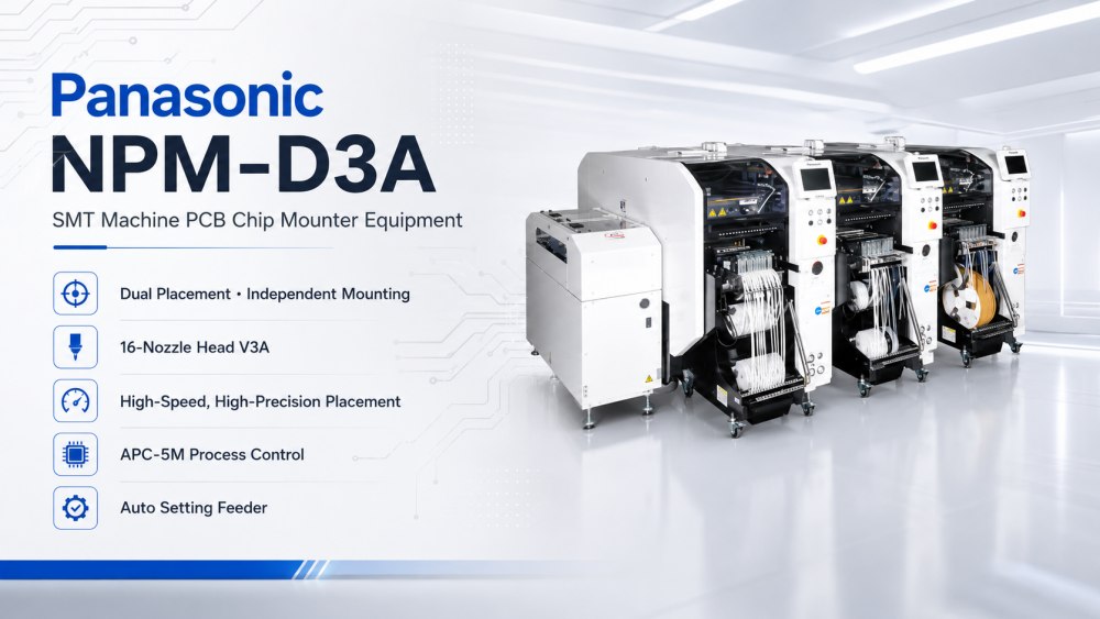 NPM D3A Panasonic Chip Mounter NPM D3A Panasonic Chip Mounter