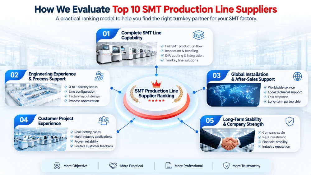 MITEN arvioida Top 10 SMT Production Line Suppliers.webp