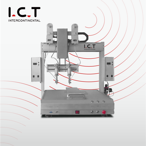 ICT-SR530 | Pöytäkoneen automaattinen laser-xyz-juotosrobottiasema Pv-moduulille